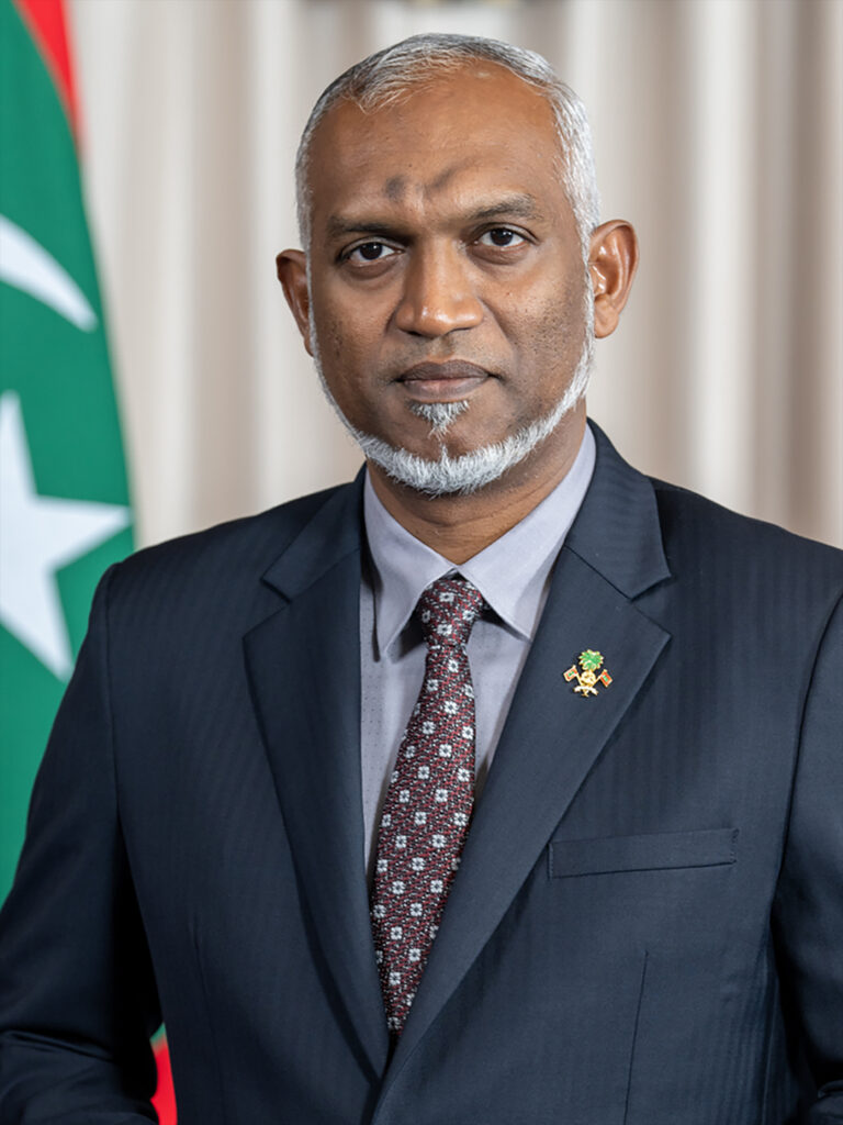 Maldives president Mohamed Muizzu